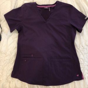 Med Couture V-neck Scrub Top